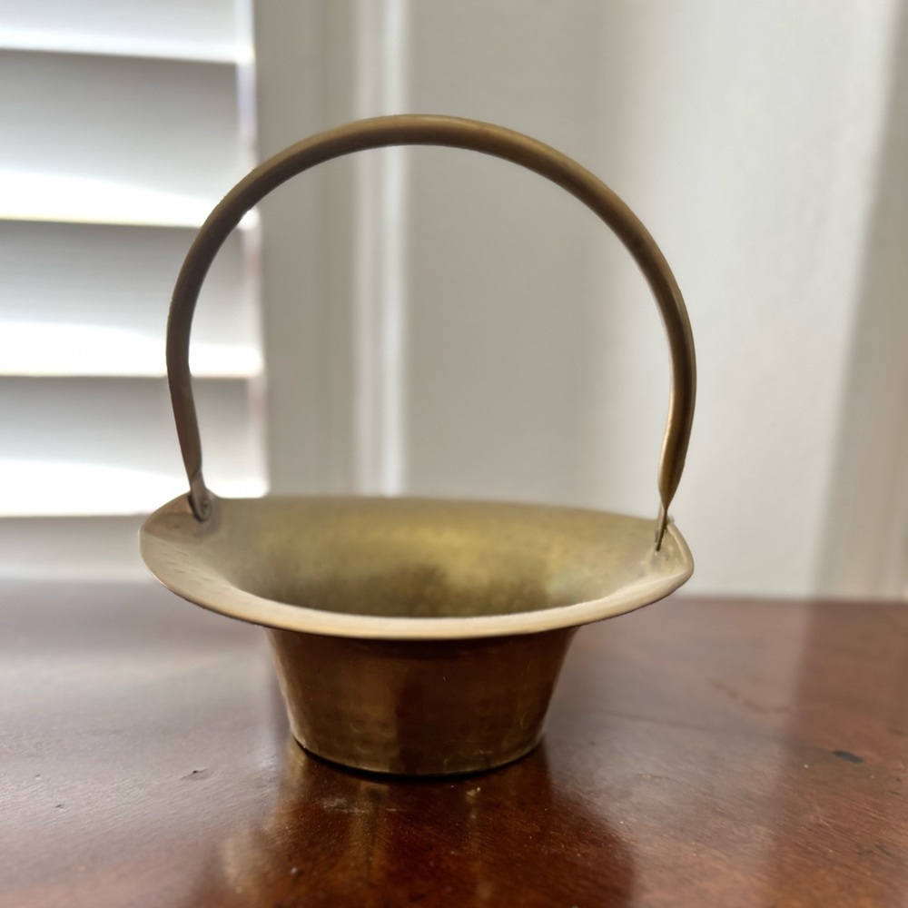 Spanish Brass basket